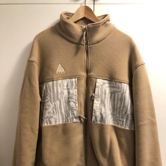 nike acg microfleece jacket